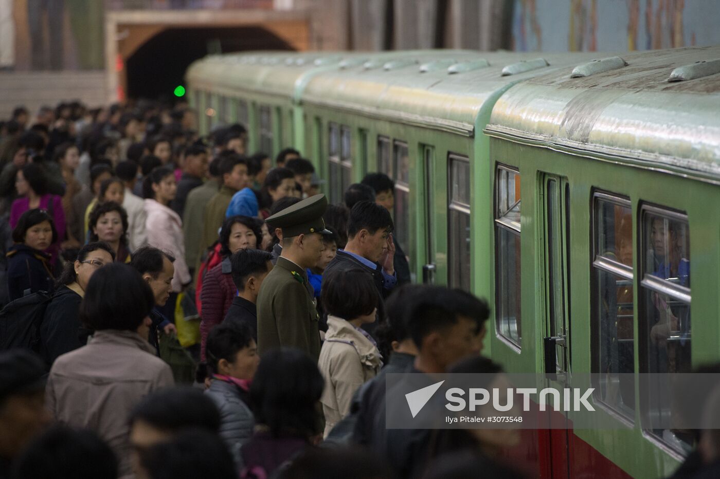 Metro in Pyongyang