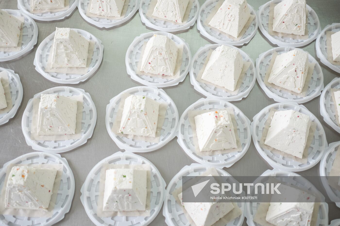 Easter cake production in Krasnodar