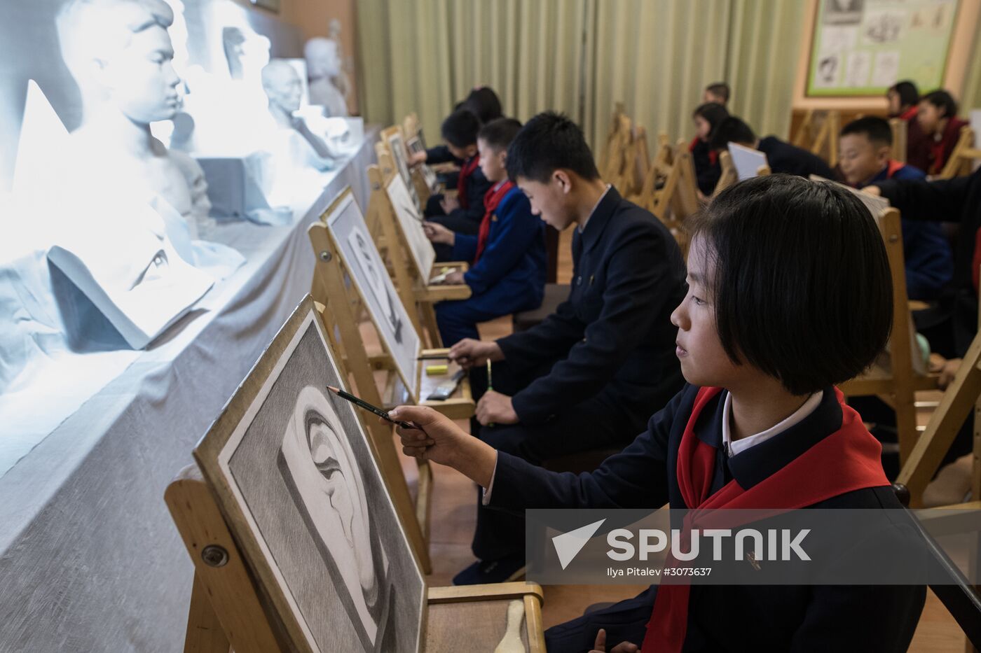 Children's Arts Palace in Pyongyang