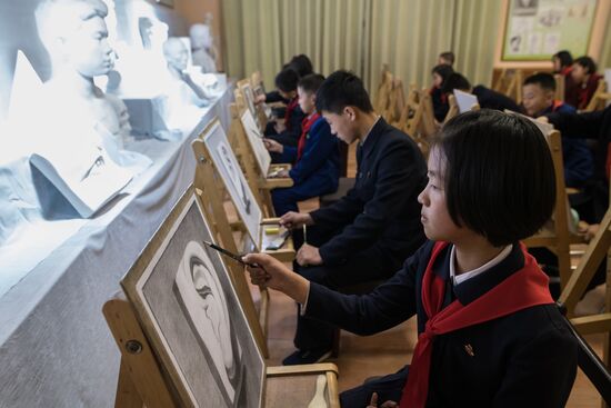 Children's Arts Palace in Pyongyang