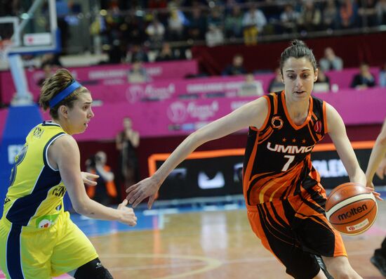 Euroleague Basketball. Women's Final Four. Fenerbahce vs. UMMC