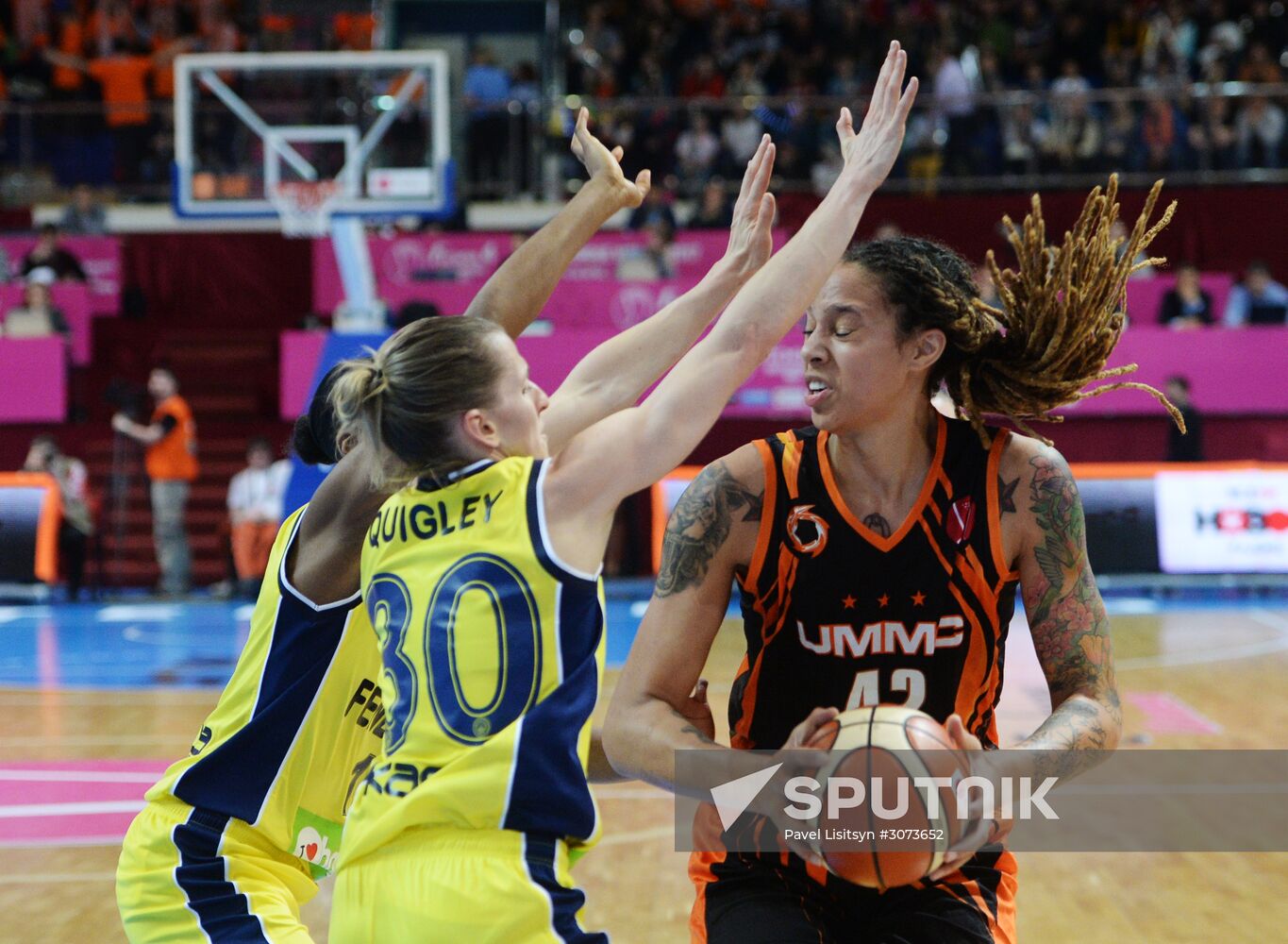 Euroleague Basketball. Women's Final Four. Fenerbahce vs. UMMC