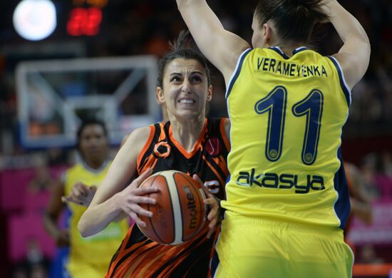 Euroleague Basketball. Women's Final Four. Fenerbahce vs. UMMC