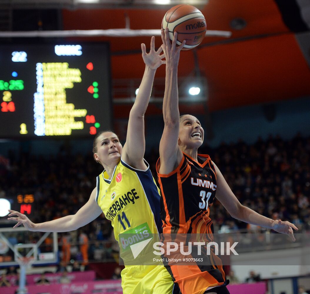 Euroleague Basketball. Women's Final Four. Fenerbahce vs. UMMC