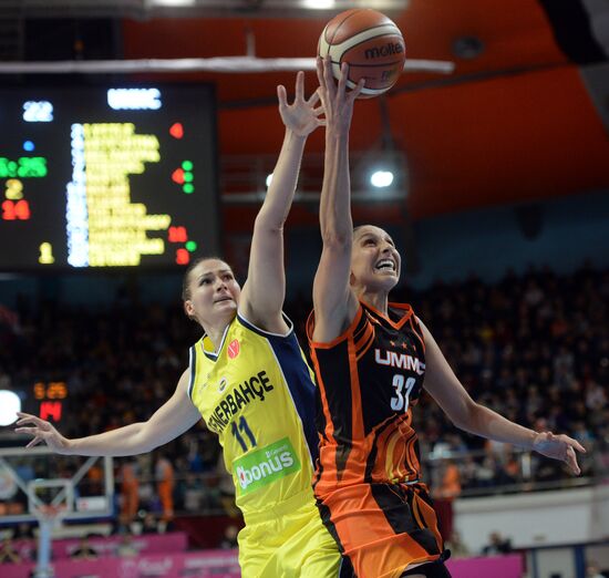 Euroleague Basketball. Women's Final Four. Fenerbahce vs. UMMC