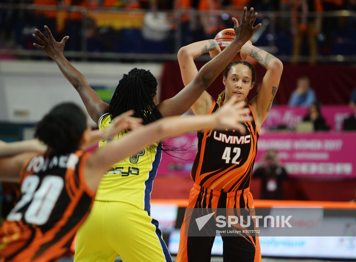 Basketball. Final Four. Women. UMMC vs. Fenerbahce