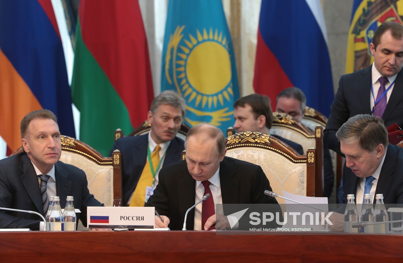 Russian President Vladimir Putin's visit to Kyrgyzstan