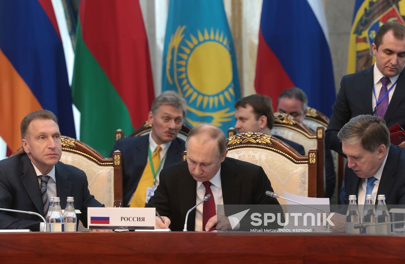 Russian President Vladimir Putin's visit to Kyrgyzstan