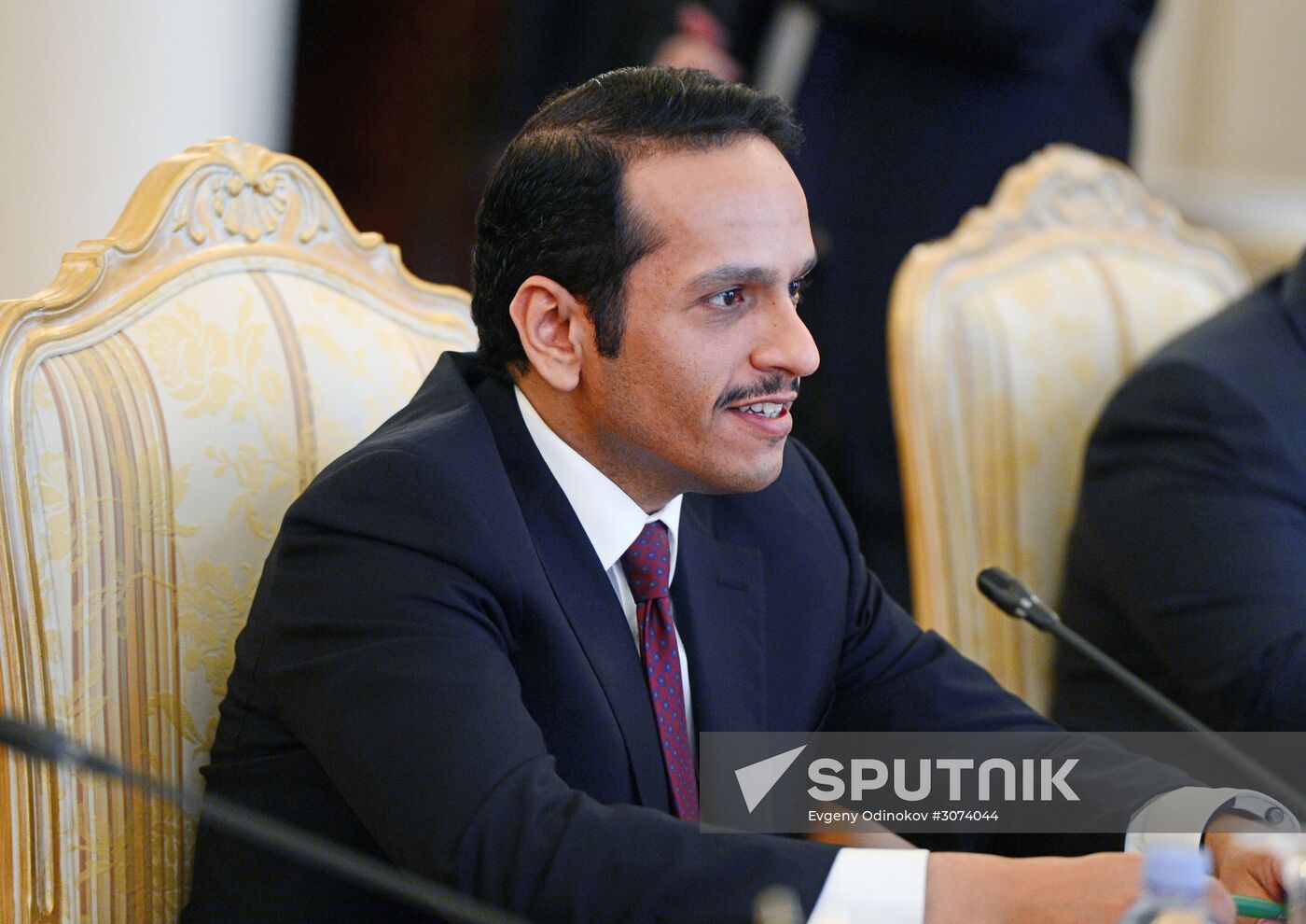 Russian Foreign Minister Lavrov meets with Qatari counterpart Al Thani