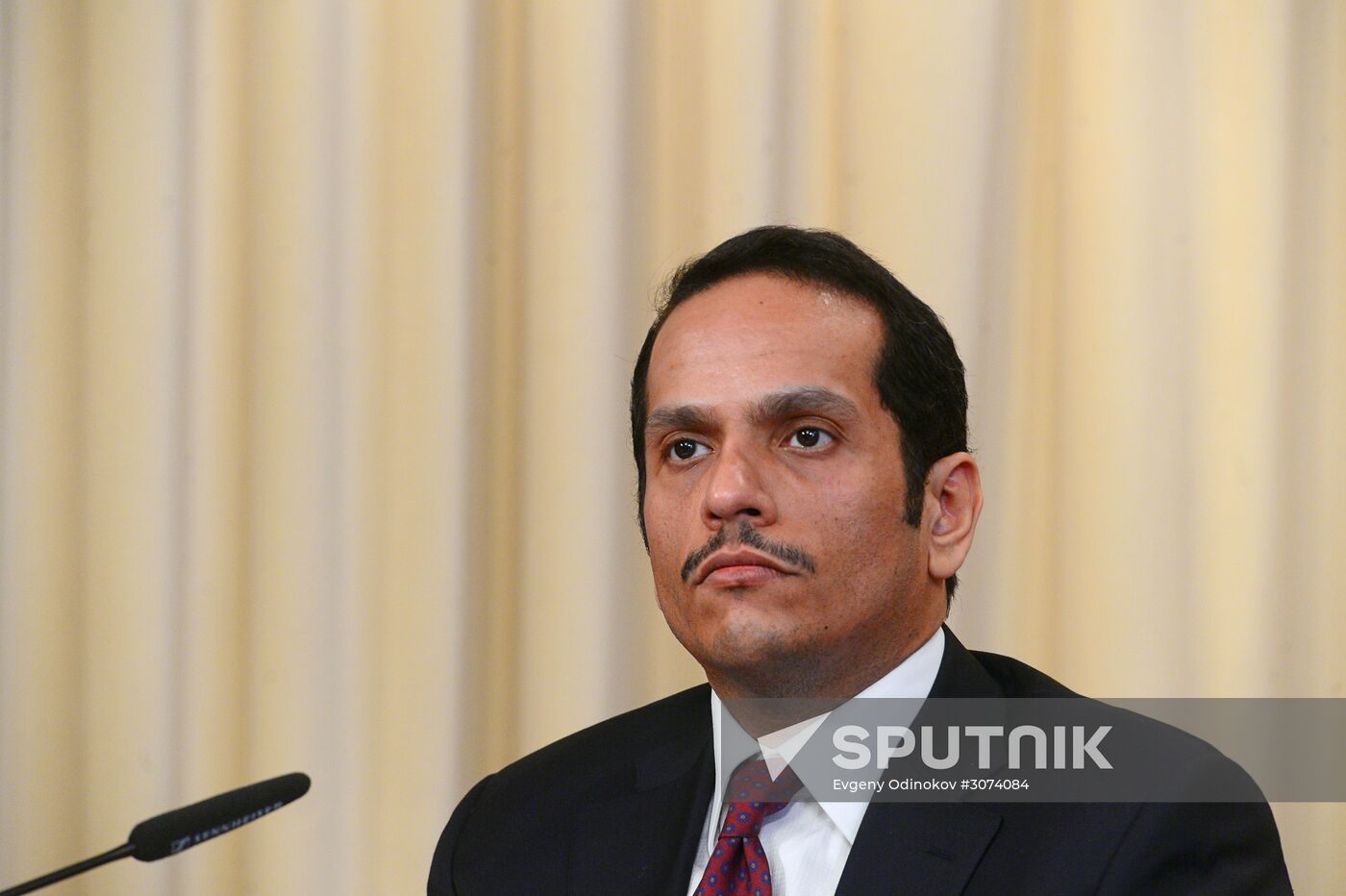 Russian Foreign Minister Lavrov meets with Qatari counterpart Al Thani