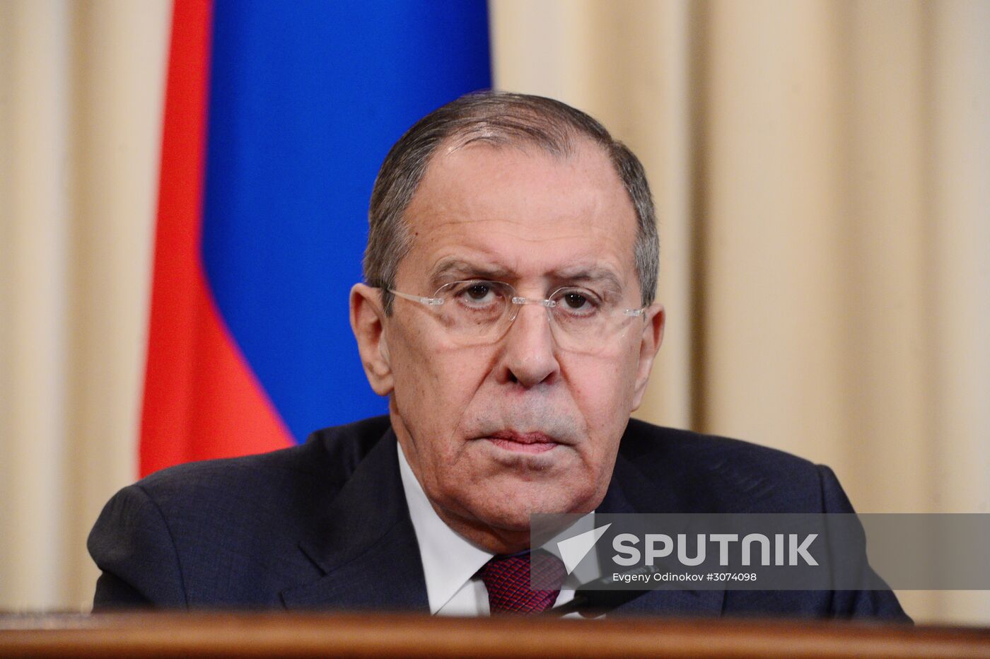 Russian Foreign Minister Lavrov meets with Qatari counterpart Al Thani