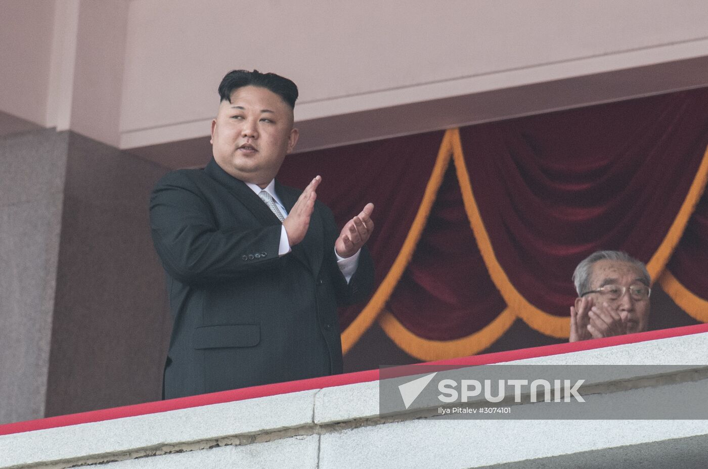 Military parade in North Korea