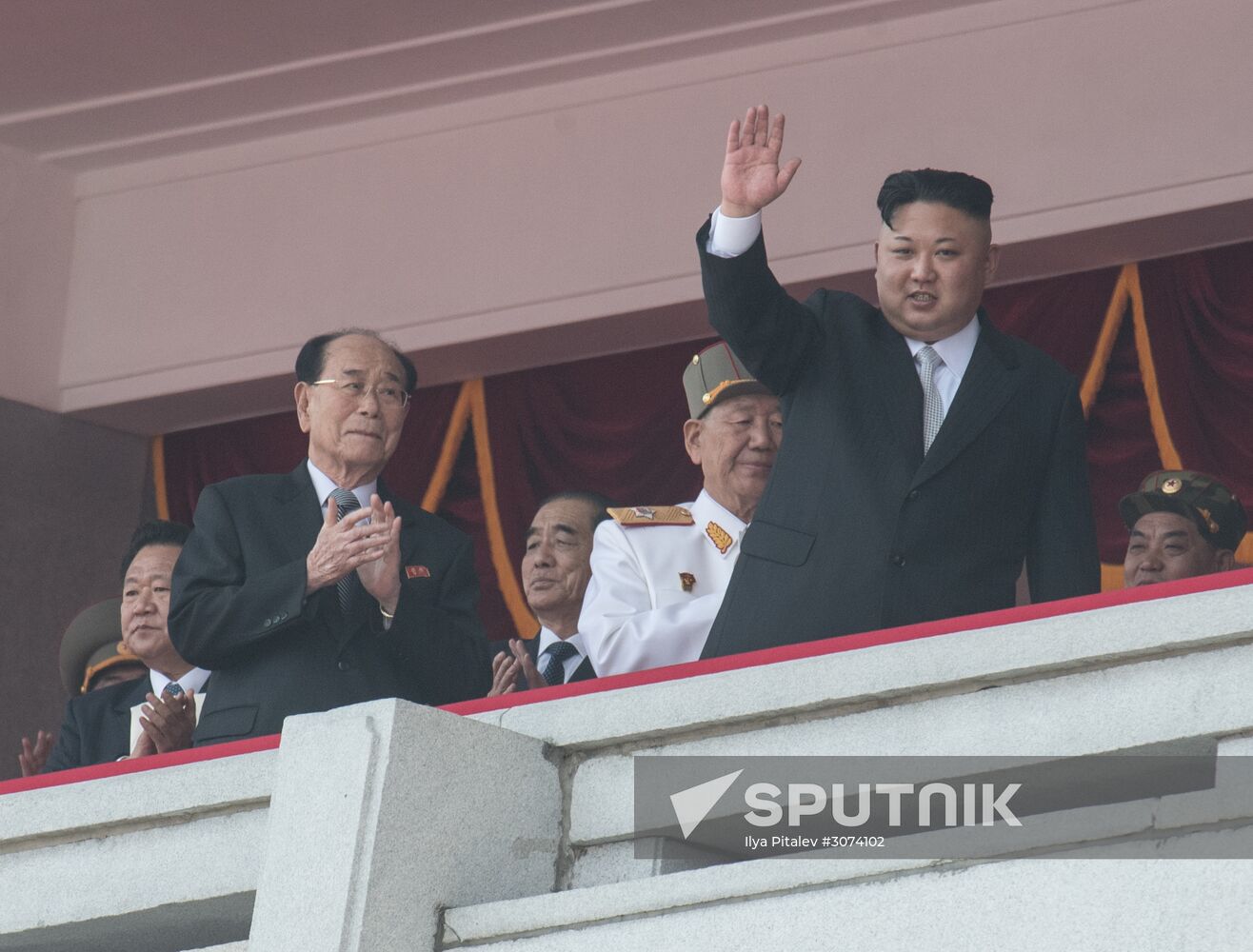 Military parade in North Korea