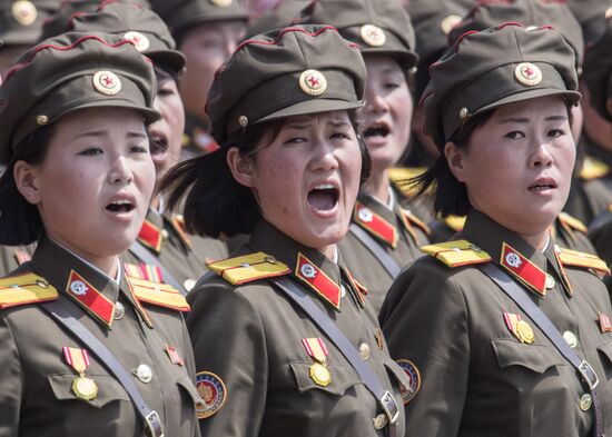 Festive events marking 105th birthday of Kim Il-Sung in North Korea
