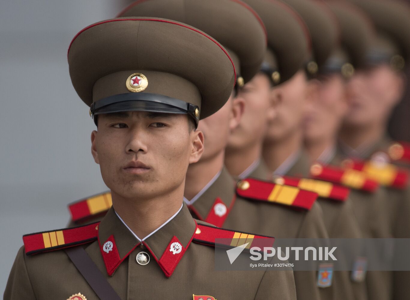 Military parade in North Korea