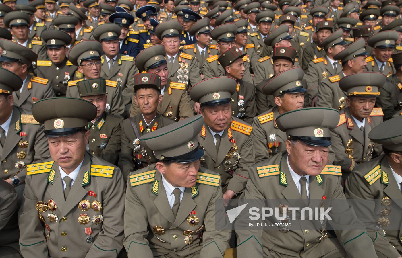 Military parade in North Korea