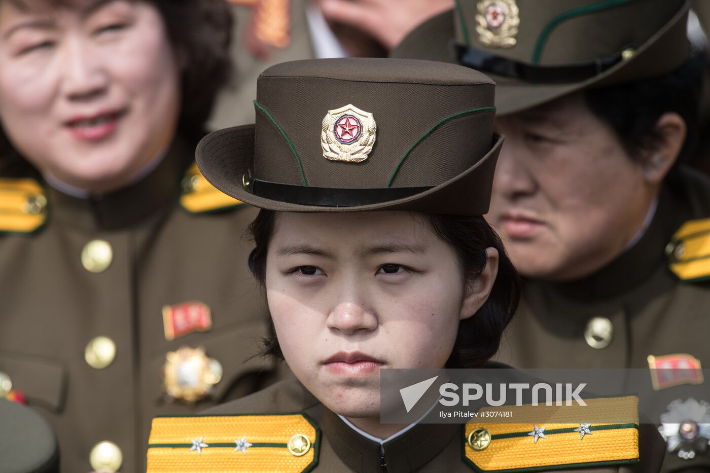 Military parade in North Korea