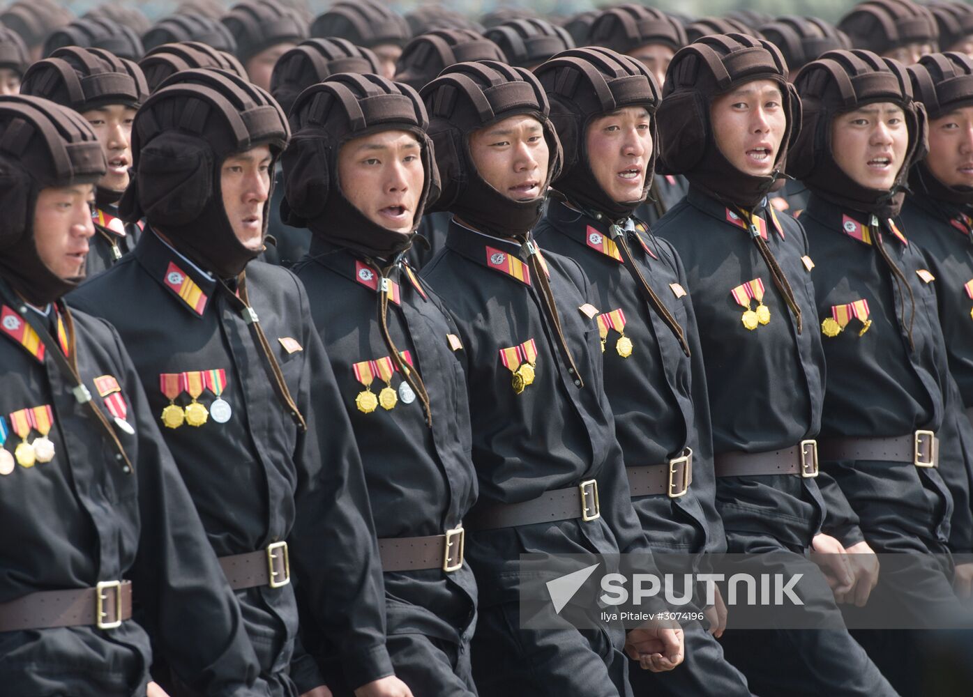 Military parade in North Korea