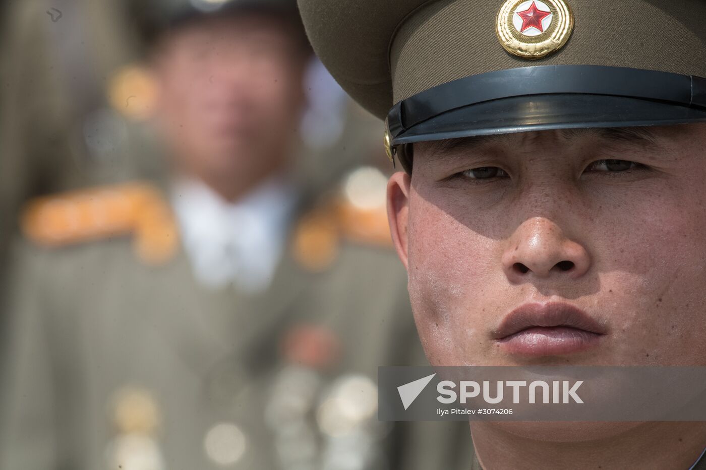 Military parade in North Korea