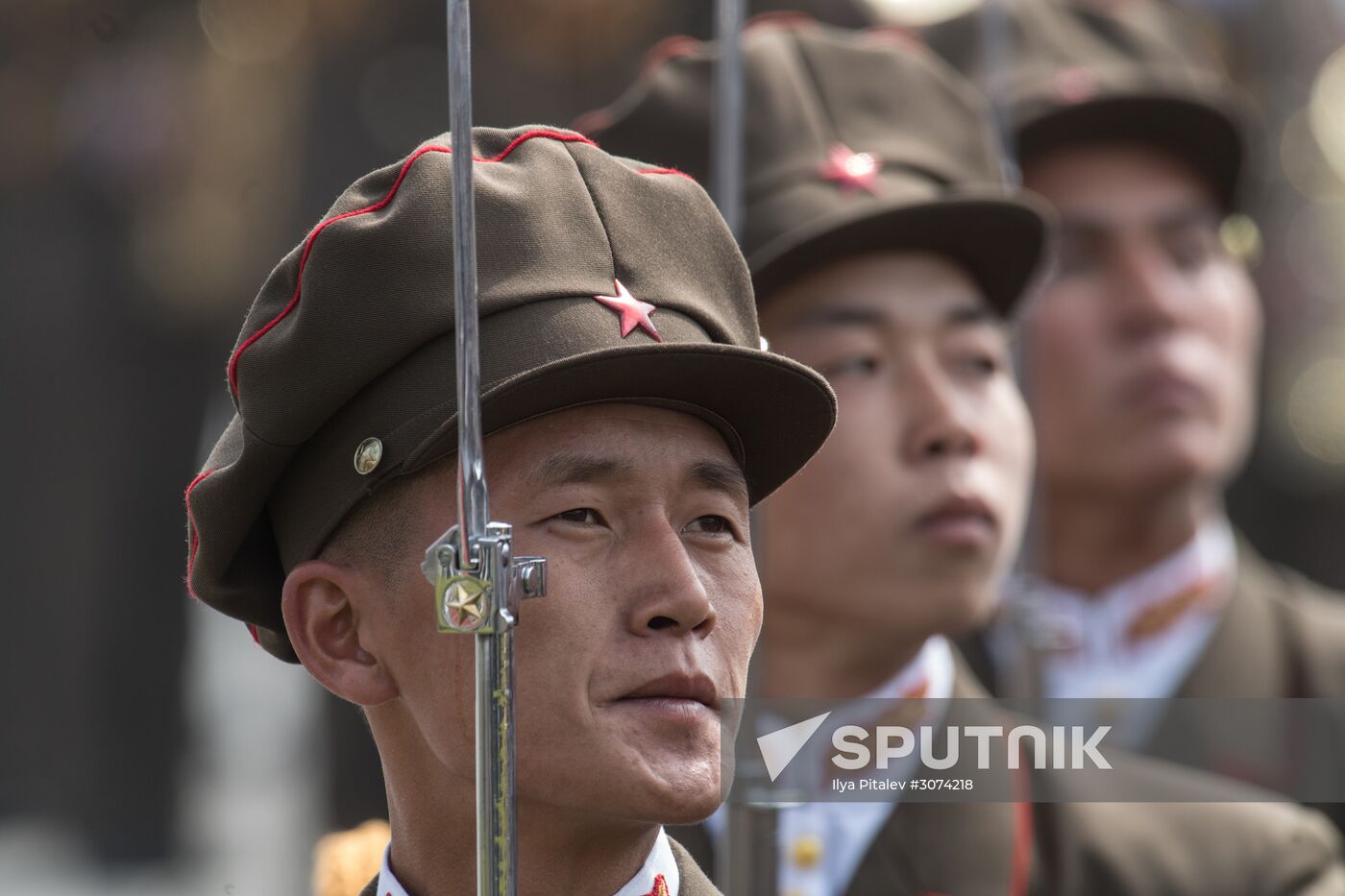 Military parade in North Korea