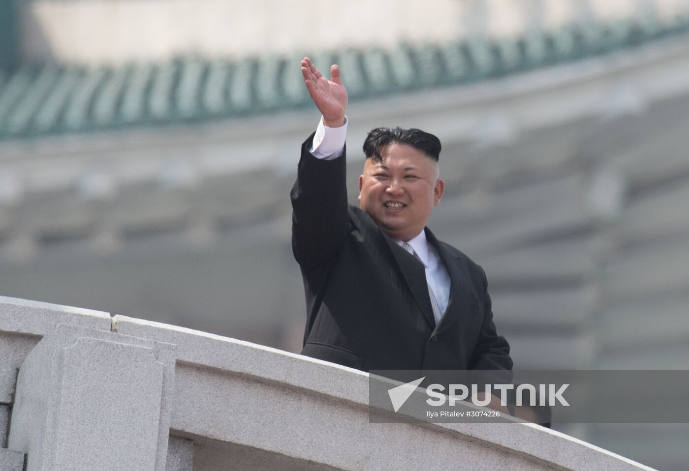 Military parade in North Korea