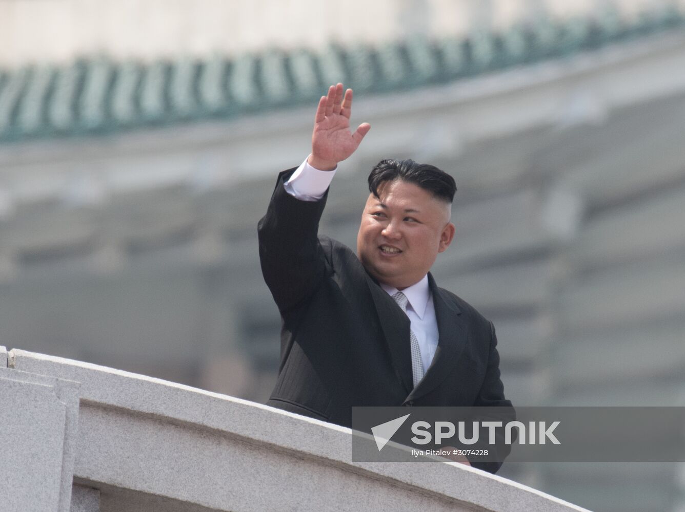 Military parade in North Korea