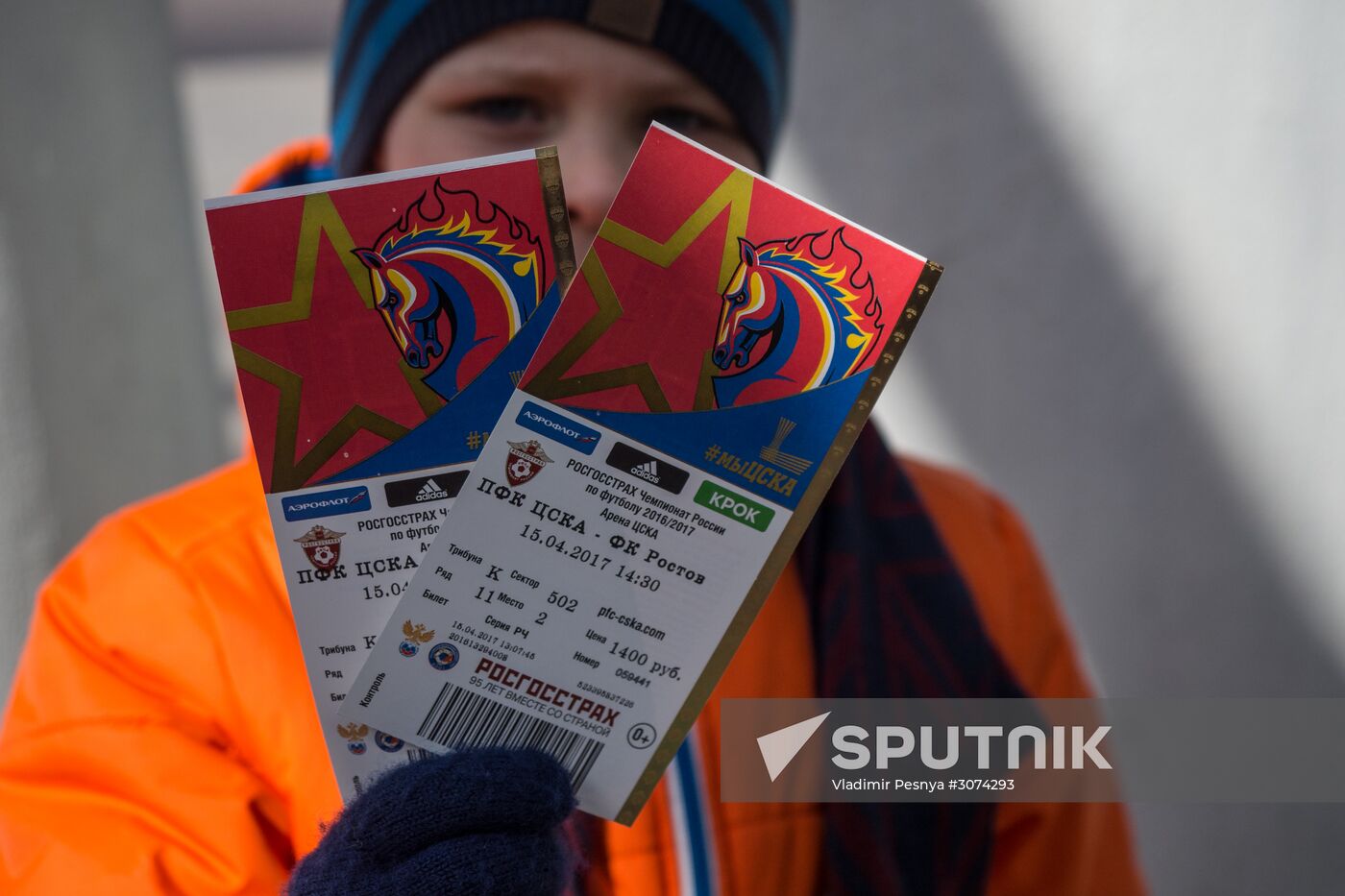 Russian Football Premier League. CSKA vs. Rostov
