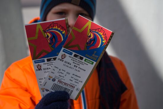 Russian Football Premier League. CSKA vs. Rostov