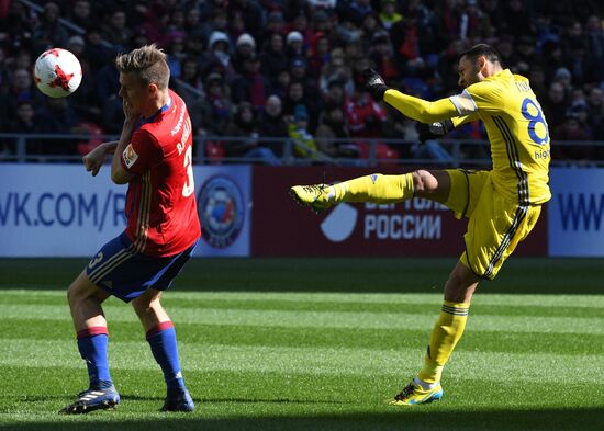 Russian Football Premier League. CSKA vs. Rostov