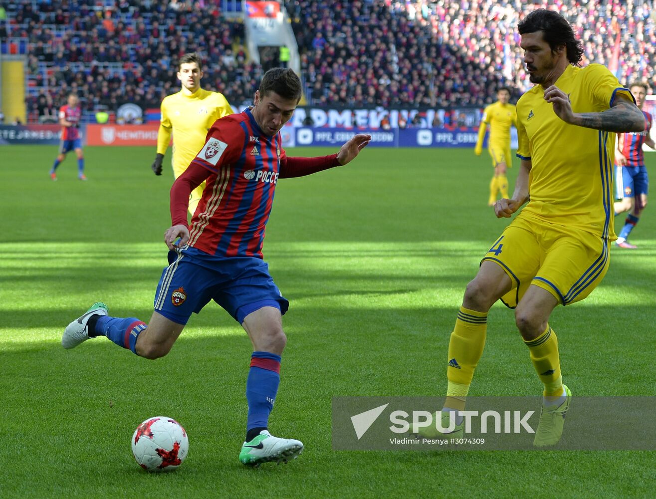 Russian Football Premier League. CSKA vs. Rostov