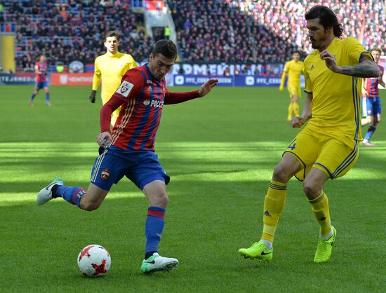 Russian Football Premier League. CSKA vs. Rostov