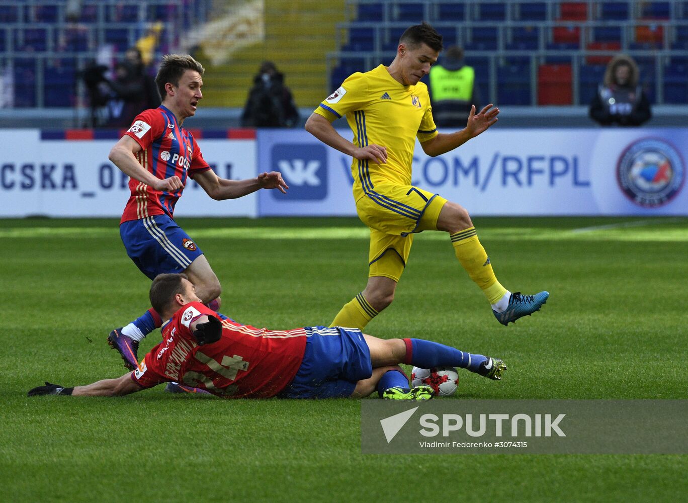 Russian Football Premier League. CSKA vs. Rostov