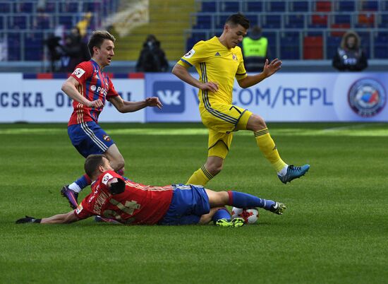 Russian Football Premier League. CSKA vs. Rostov