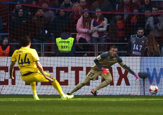 Russian Football Premier League. CSKA vs. Rostov