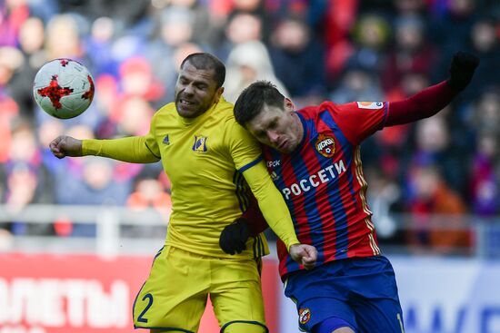 Russian Football Premier League. CSKA vs. Rostov