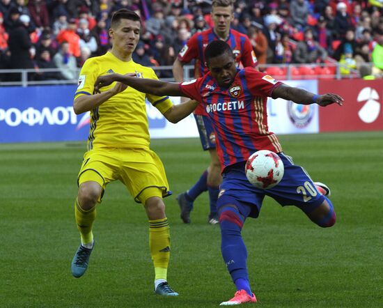 Russian Football Premier League. CSKA vs. Rostov