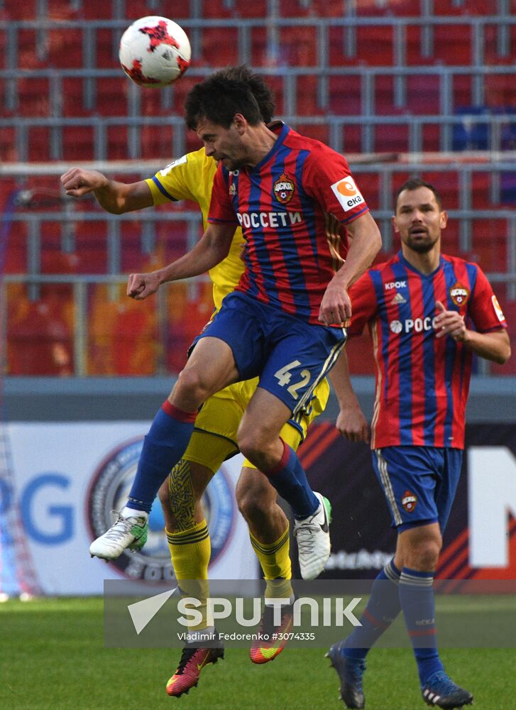 Russian Football Premier League. CSKA vs. Rostov