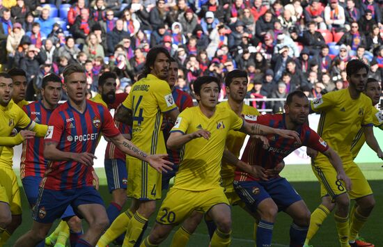 Russian Football Premier League. CSKA vs. Rostov