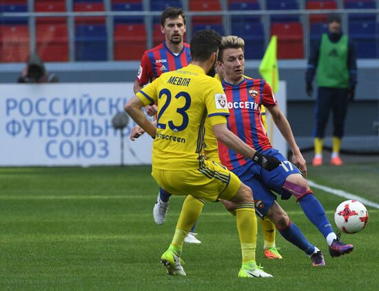 Russian Football Premier League. CSKA vs. Rostov