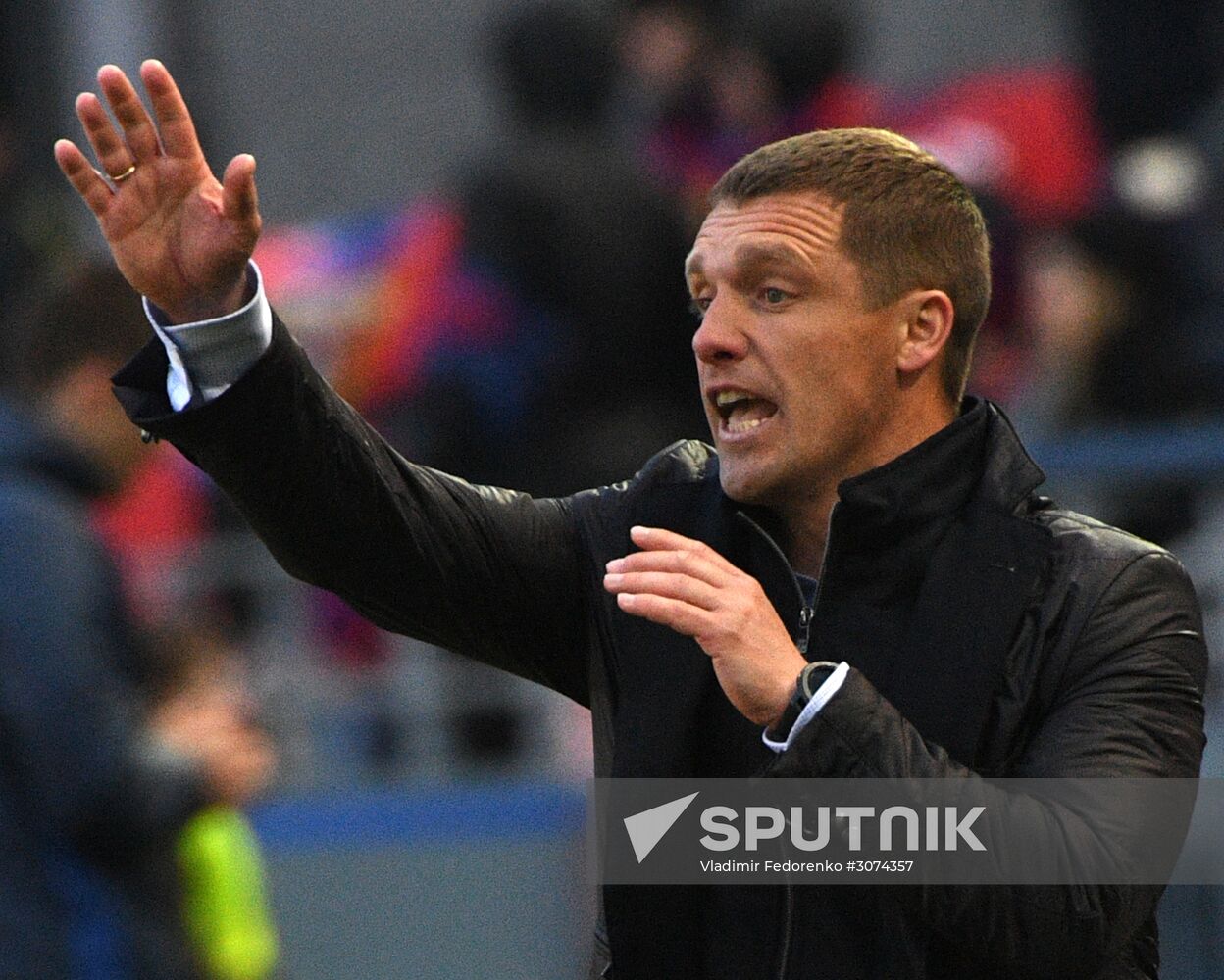 Russian Football Premier League. CSKA vs. Rostov