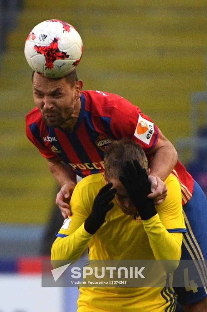 Russian Football Premier League. CSKA vs. Rostov