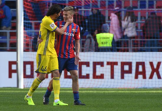 Russian Football Premier League. CSKA vs. Rostov