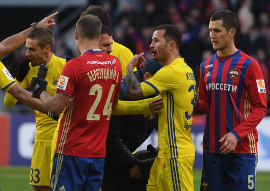 Russian Football Premier League. CSKA vs. Rostov
