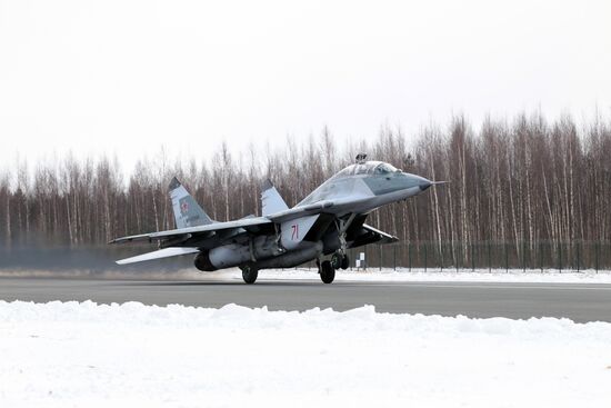Rehearsal of Victory Parade in St. Petersburg