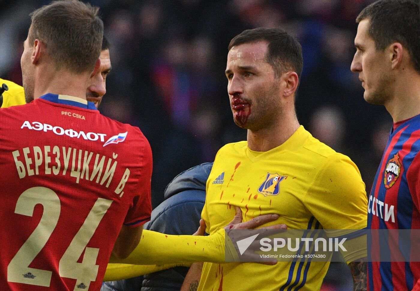 Russian Football Premier League. CSKA vs. Rostov