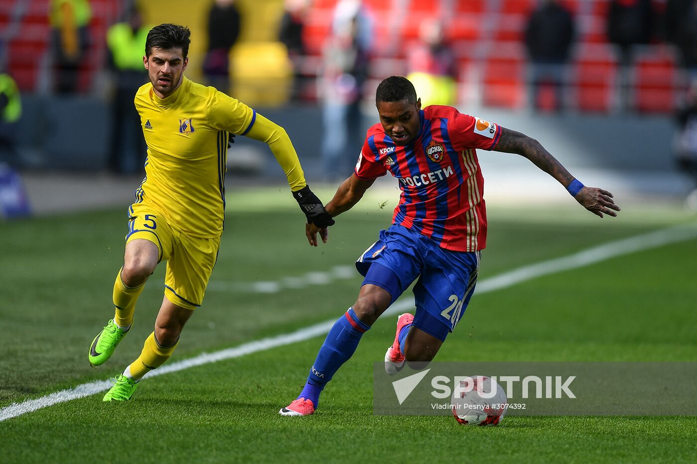 Russian Football Premier League. CSKA vs. Rostov