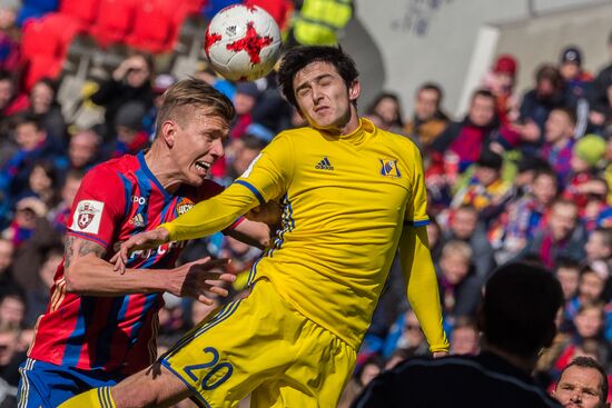 Russian Football Premier League. CSKA vs. Rostov