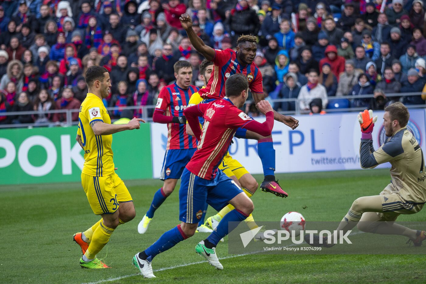 Russian Football Premier League. CSKA vs. Rostov