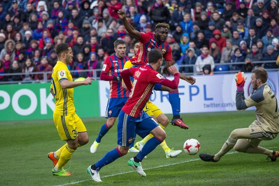 Russian Football Premier League. CSKA vs. Rostov
