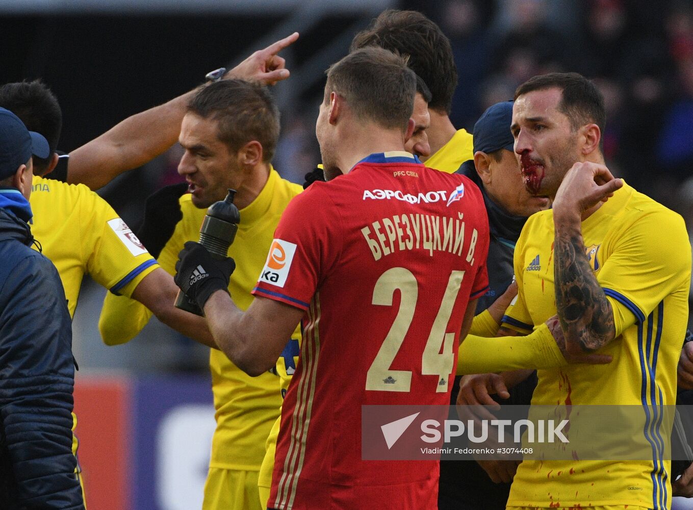 Russian Football Premier League. CSKA vs. Rostov